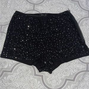 Beautiful elegant sequin party shorts. Go out with the ladies or date night!